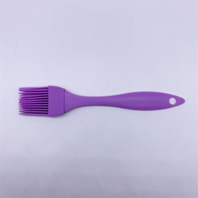 Brosse en Silicone pour cuisson, ustensiles de cuisson, pinceaux de cuisson pour pain, huile de pâtisserie, antiadhésif, outil pour BBQ, meilleur Gadget de cuisine: Violet