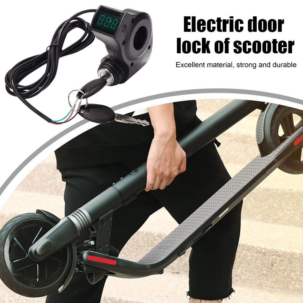 Elektrische Scooter Cilinder Starter Switch Sloten Sleutels Elektrische Scooter Accessoires Voor Kugoo M4 Pro Skateboard Onderdelen