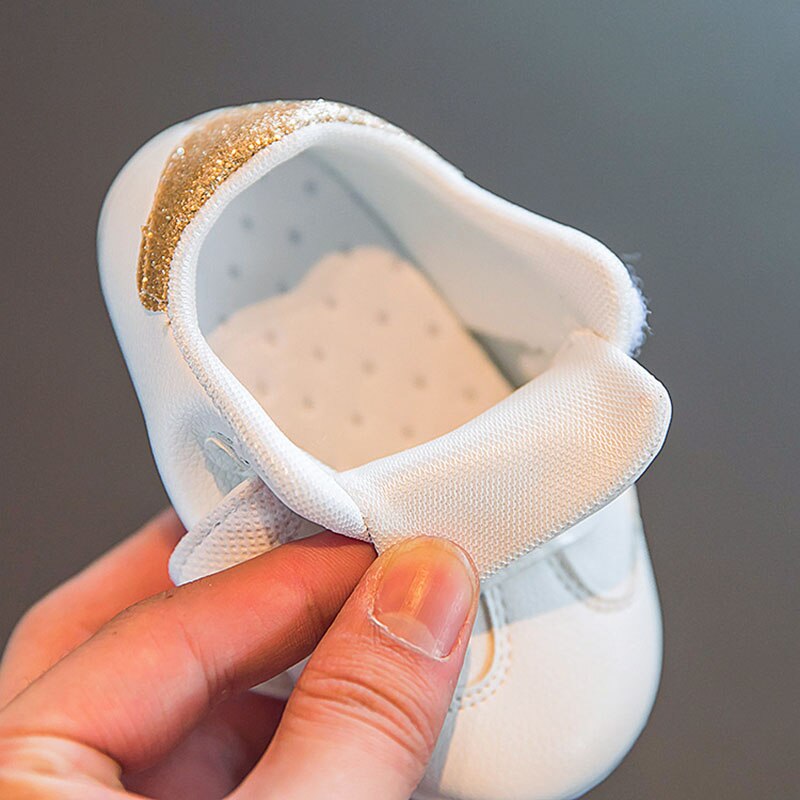 Baby skor sneakers söt stjärna småbarn skor för pojke flicka mjuk bomull anti slip vår sommar baby pojke skor första vandrare