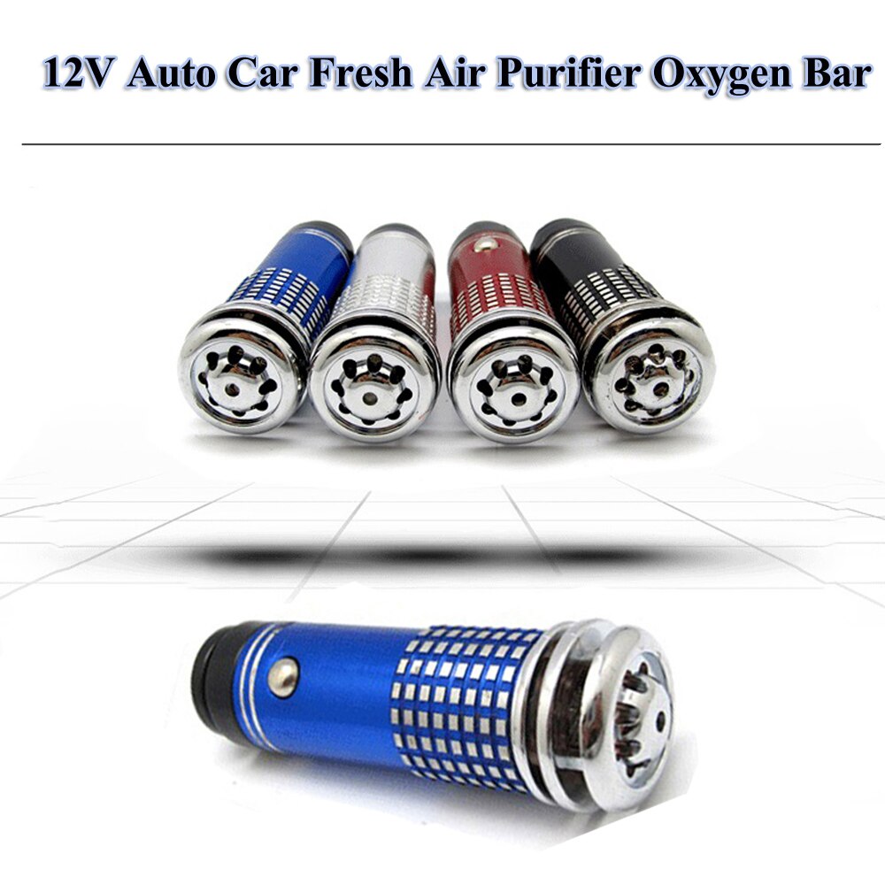 12v ægte mini bil anion ilt bar ozon ionizer luftrenser renere friskere bil luftrenser ionizer desinficeringssæt til toyota