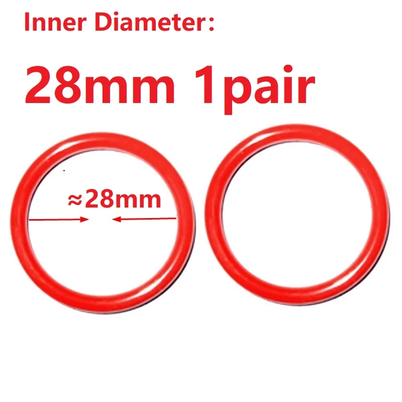Bicicleta de Montaña 28 30 32 34 35 36 38 40 mm horquilla delantera soporte polvo anillo de sello de aceite horquilla delantera tubo de viaje sello de aceite junta tórica de goma: Blanco