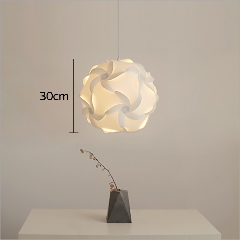 Modern IQ Puzzle Jigsaw Light Lamp Shade Ceiling Lampshade Decor