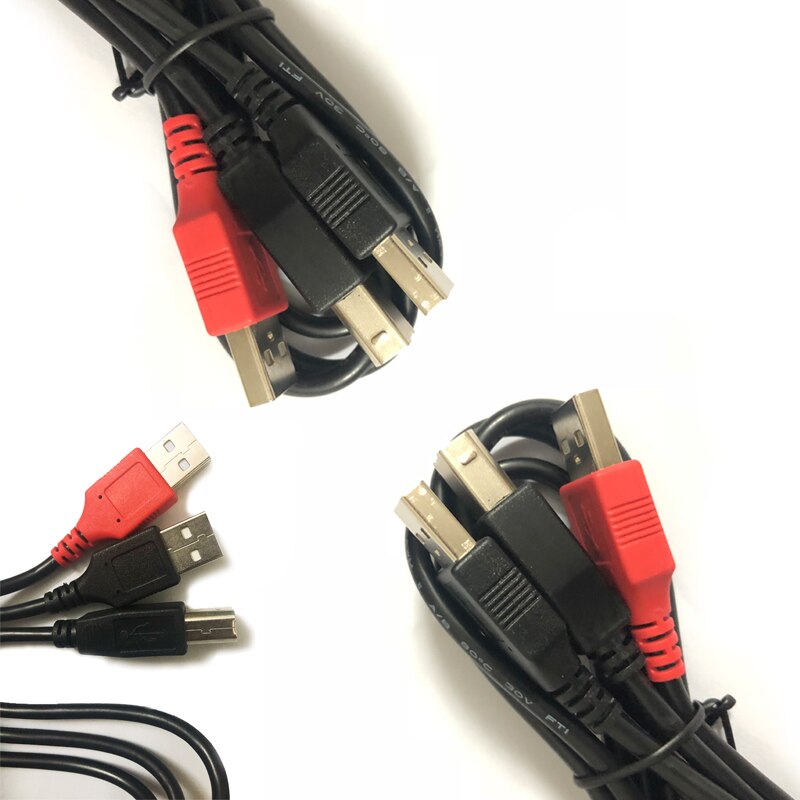 Usb datakabel diverse oscilloskop datakabel 3 plugger for å koble til multimetre ulike instrument datakabler 6074be 1008c