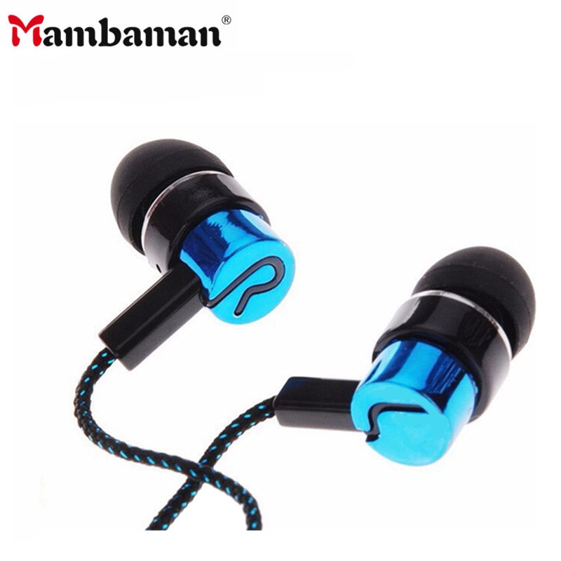 3.5mm in-ear earphones bass LR sport earphone headset stereo for Iphone 6 6s 7 ipad mini mp4 samsung xiaomi huawei