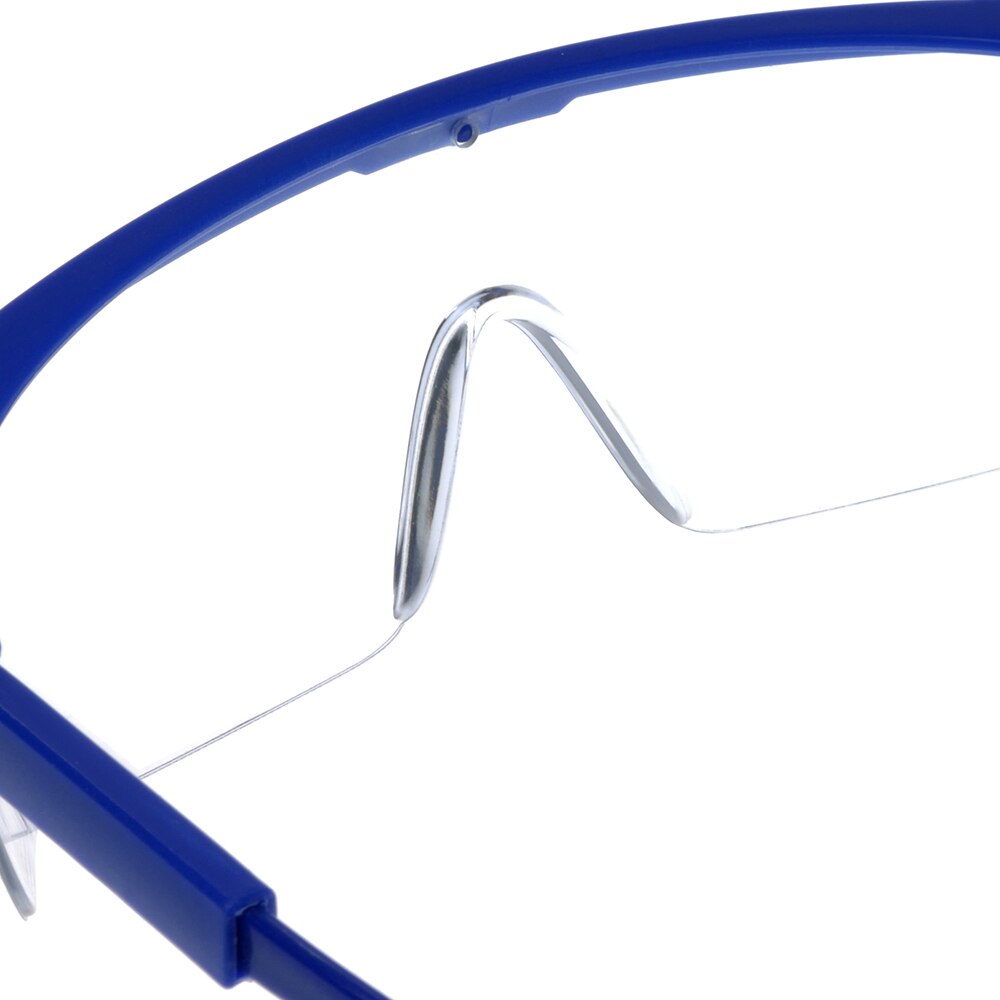 1Pcs Protective Safety Glasses Anit-Splash Dust-Proof Adjustable Temple Safety Goggles Unisex Eyewear Work Accessories