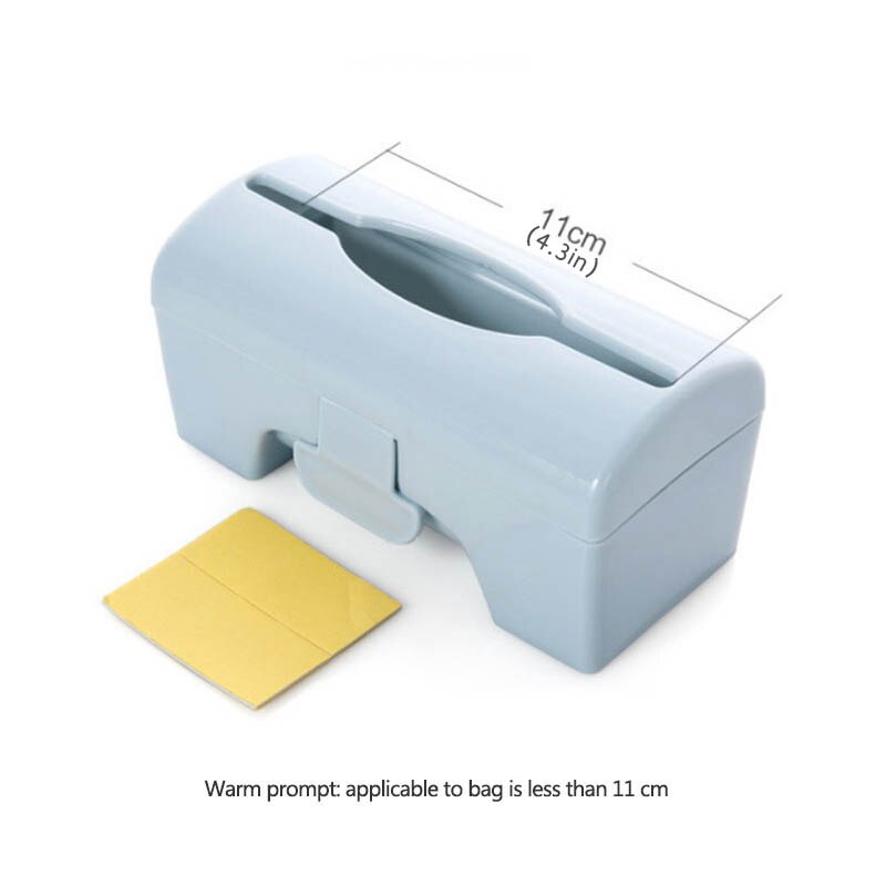 1 pc affaldsposer opbevaringsboks køkken gadgets container plastboks vægmonteret badeværelse organisation organisator