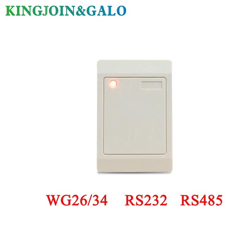 Carte intelligente RFID 13.56mhz/ 125khz | Avec interface Wiegand, WG26/34 RS232 RS485485