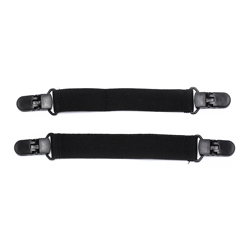 2 Stks/partij Elastische Fiets Biker Been Band Boot Plastic Polyester-Katoen Materiaal Bandjes Rijden Broek Clips Stijgbeugels Clips