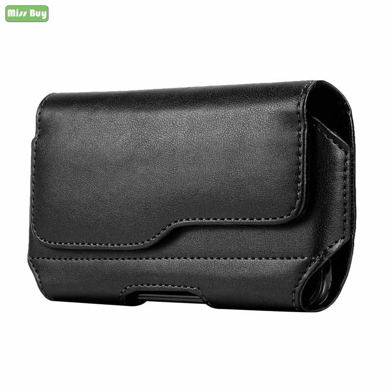Universele Telefoon Tas Taille Riem Clip Pouch Voor Apple Iphone 12 Pro Max Iphone 12 12 Pro 12 Mini Flip case Leather Cover