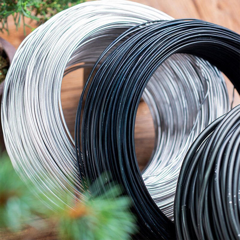 500g/Roll Bonsai Tools Metal Bonsai Wire Modeling Aluminum Wire Orchard And Garden Tools Plant DIY Shape Accessories 1mm-5mm
