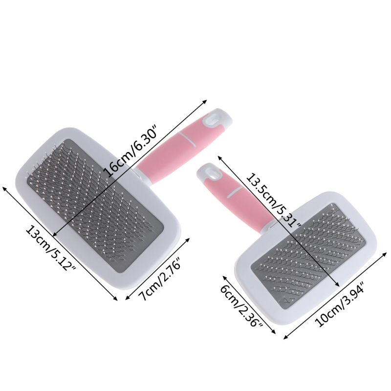 Cepillo de pelo con mango para mascotas, perros y gatos, cepillo de pelo para el cuidado de la piel, cepillo para cortar mascotas, productos económicos para mascotas, accesorios para perros