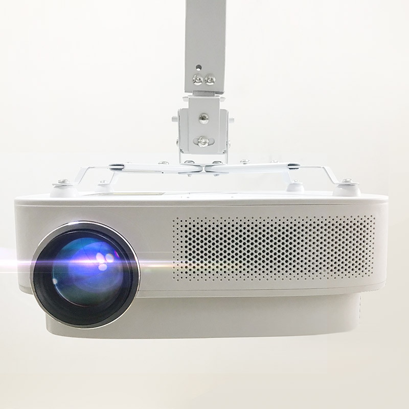 Salange Projector Ceiling Mount Hanger 360 degrees Adjustable bracket For EPSON Excelvan UNIC LCD DLP Projector