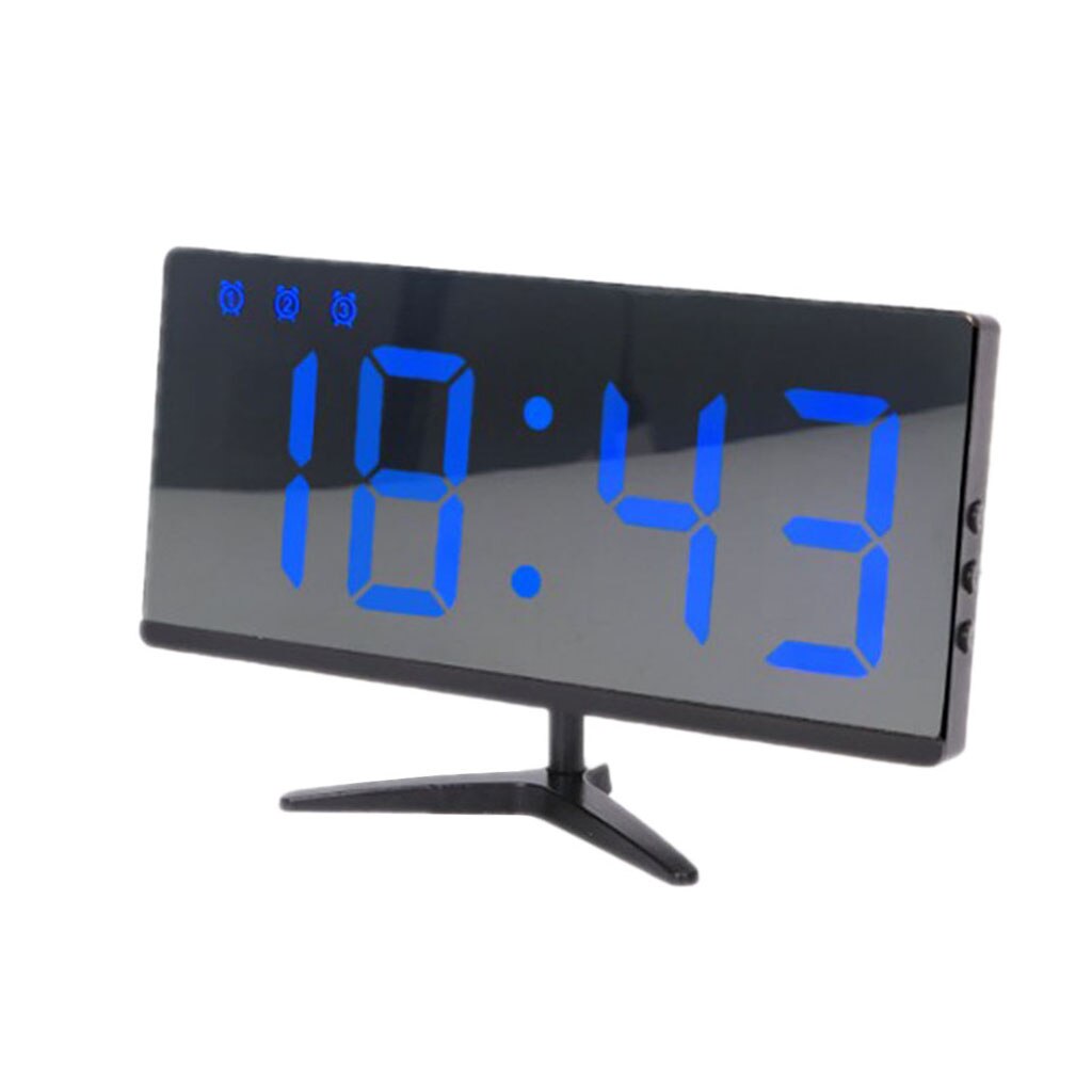 USB Electronic Clock Home Office Bedside/Tabletop Alarm Clock Large Digits
