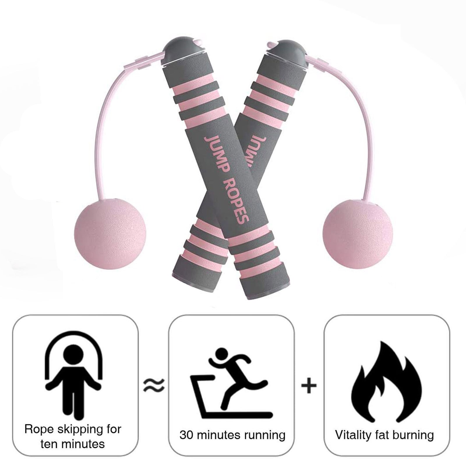 Cordless Skipping For Fitness No Tangles Speed Cordless Skipping Unisex Portable Ffitness Equipment Skip Rope