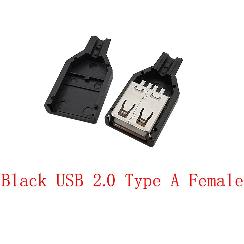 Złącza USB Micro USB/typ C / USB 2.0 typ męski żeński Adapter do lutowania dane naprawcze gniazda wtyczek do ładowania: Niebieski / 5-9 Sztuk