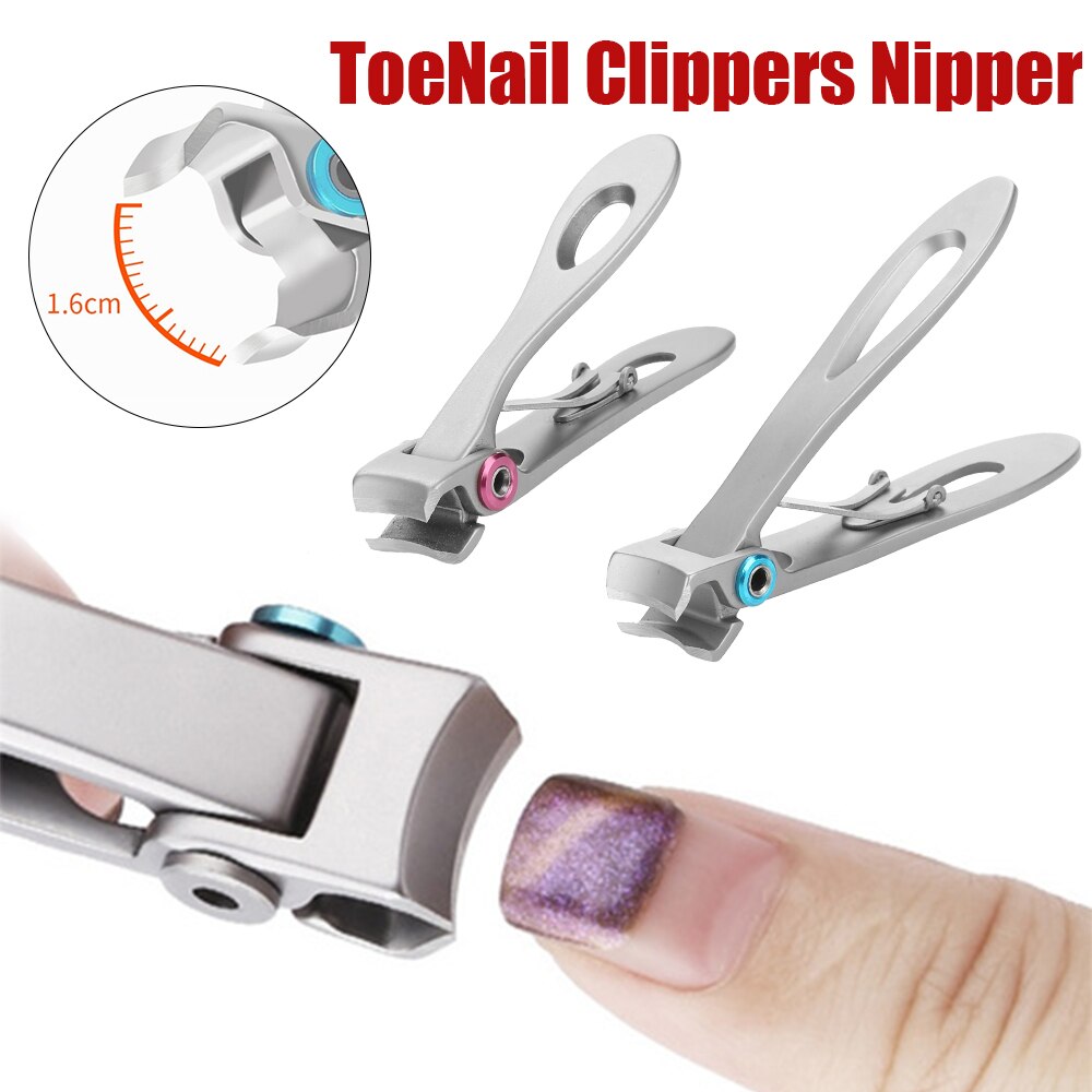 Nail Clippers Stainless Steel Nail Scissors Fingernail Cutter Manicure Tools Nail File Nails Cutter Pedicure Finger Toe Scissors
