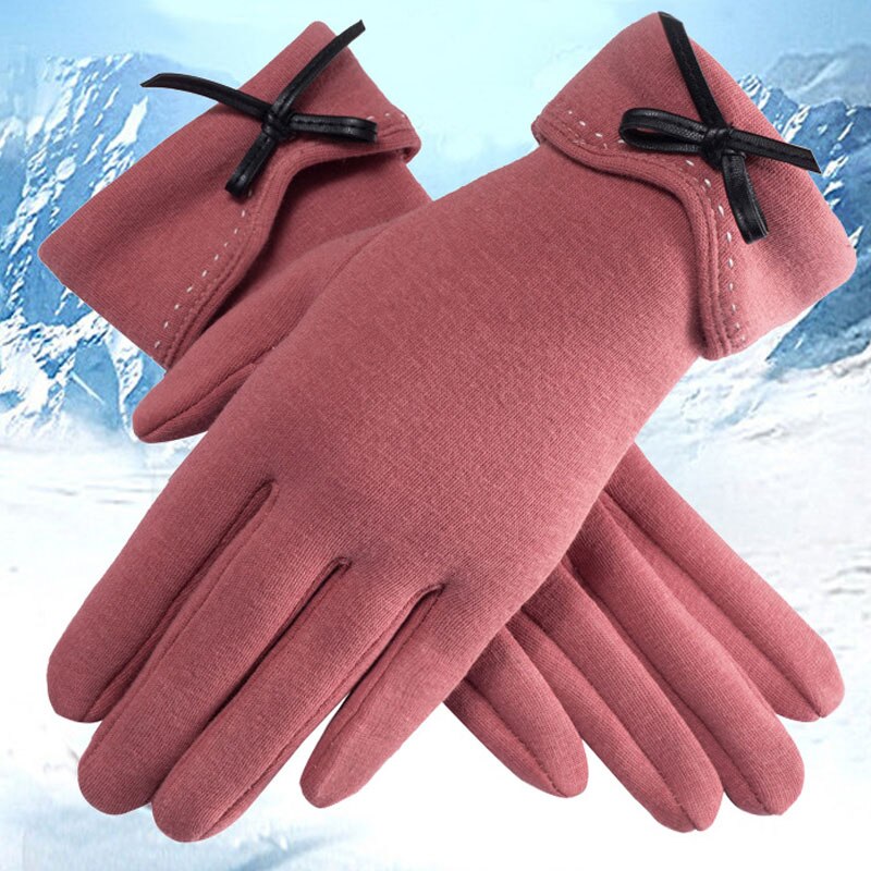 Elegante Plüsch Frauen Handschuhe Herbst Winter Warme Handgelenk Fäustlinge Weiblichen Fahren Handschuhe guantes mujer luvas de inverno: Stil 5 Rosa