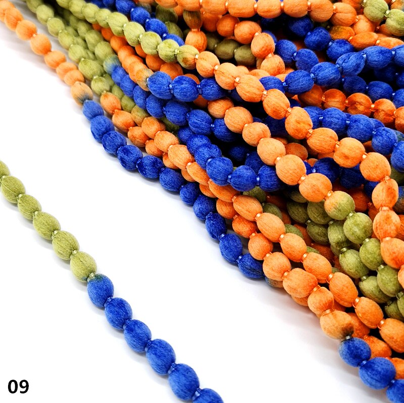 2 yards spetskant band pompom band sömnad spetstyg handgjorda pysseltillbehör