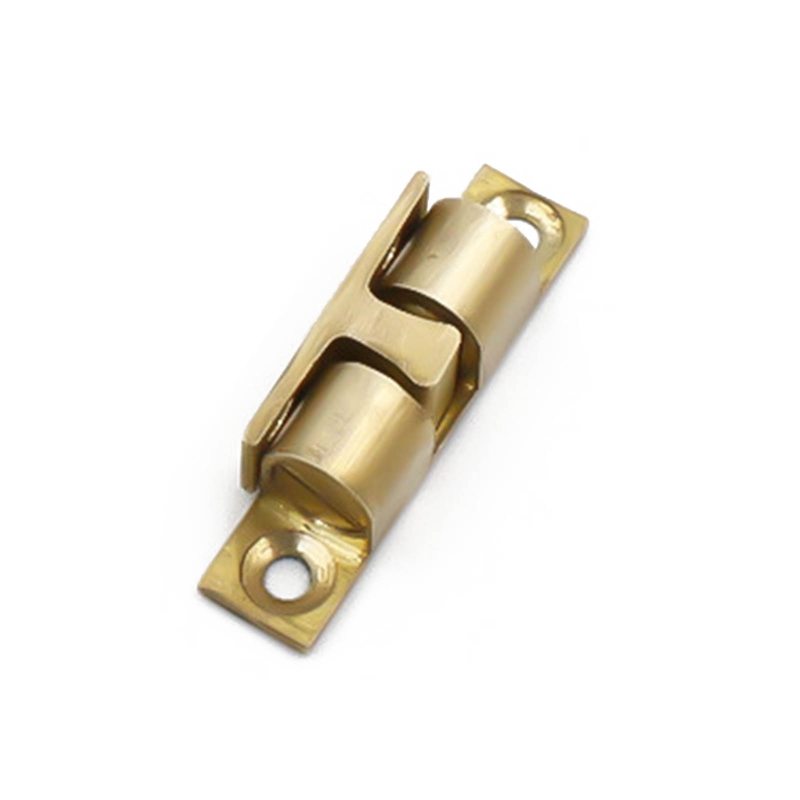 Verrou de Tension en cuivre pur 40JA, Double loquet à bille pour porte de meuble, antirouille: 40mm