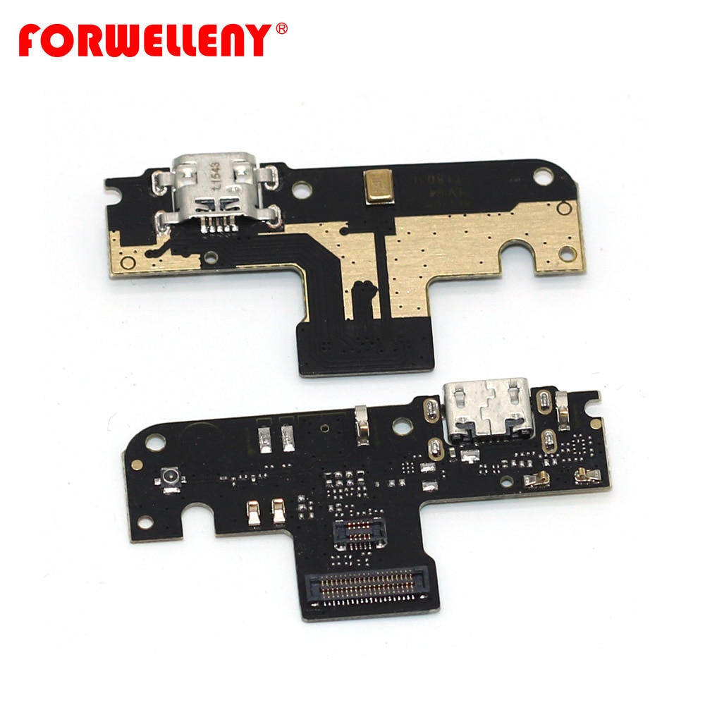 Piezas de reparación de placa inferior con micrófono para xiaomi xiomi redmi note 5A USB