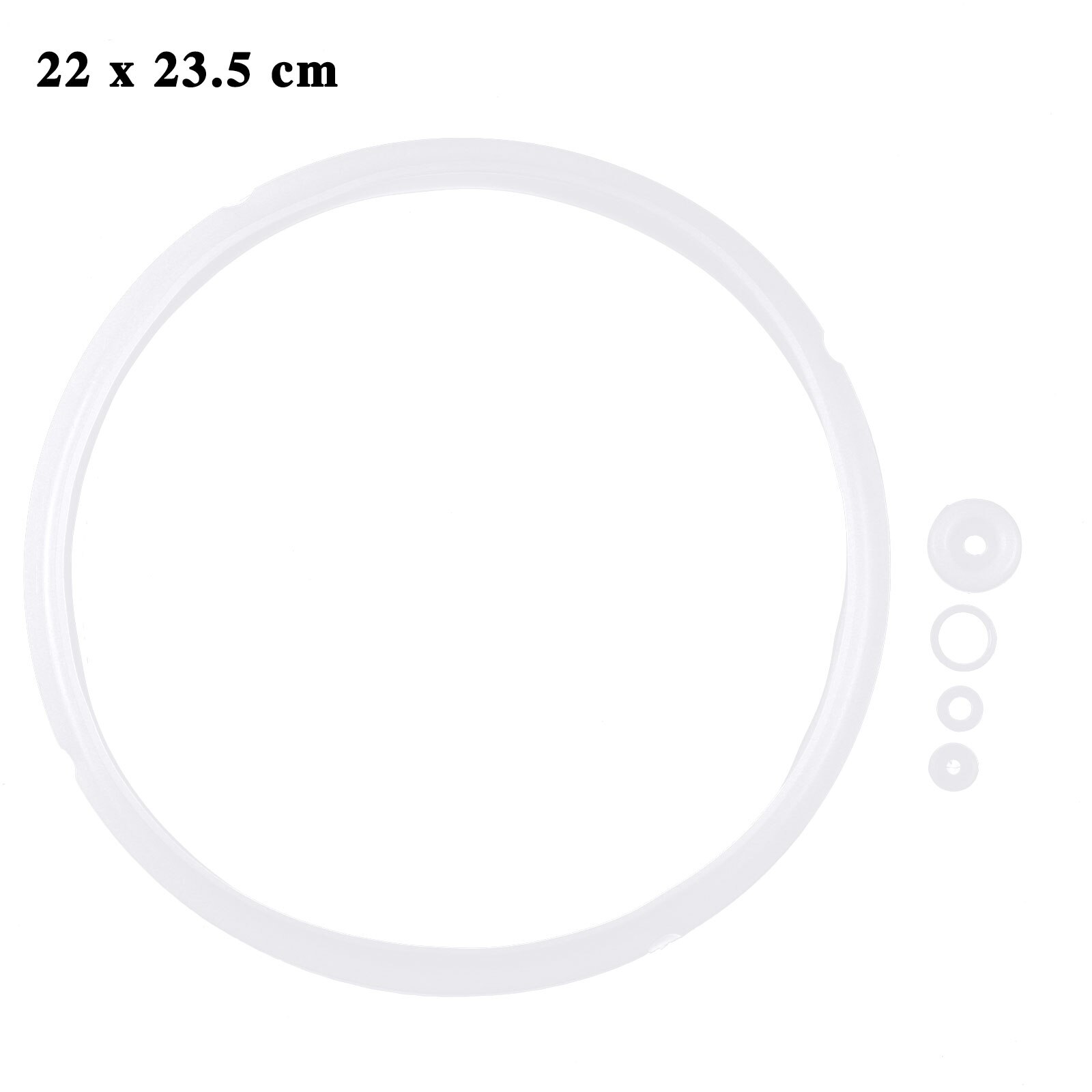 2 Pressure Cooker Sealers Reusable Silicone Sealing Rings Kitchen Cooking Pot Pan Gaskets Universal Stainless Steel Cooker Seals: Type 1