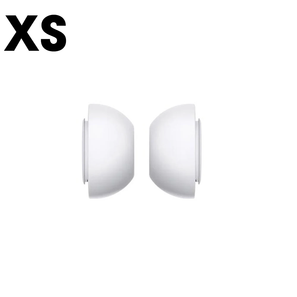Para Apple AirPods Pro 1/2 generación auriculares de silicona suave tapones para los oídos reemplazo para Air Pods Pro accesorios para auriculares tapones para los oídos: 2XS / CORAL