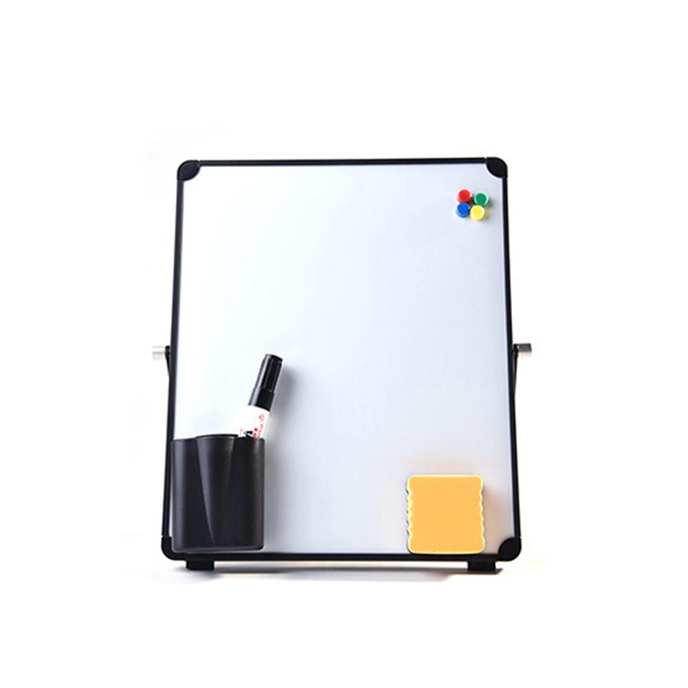 Magnetic Dry Erase White Board Set Aluminum Alloy Foldable Durable WhiteBoard For Kids Online Lessons Office