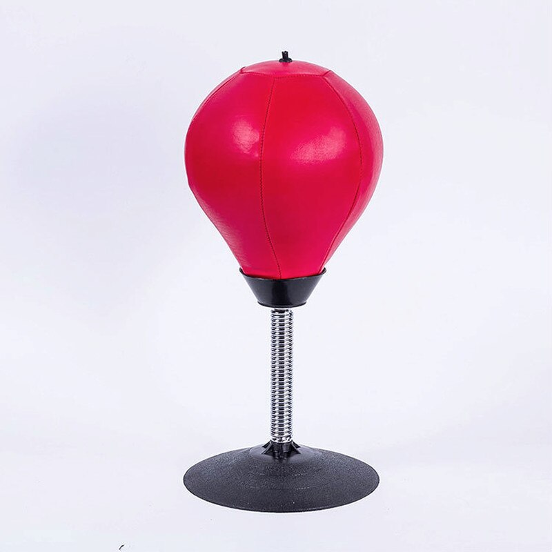 ¡Novedad de ! Saco de boxeo antiestrés para escritorio, composición resistente, juguete para aliviar el estrés, pelota de entrenamiento de boxeo