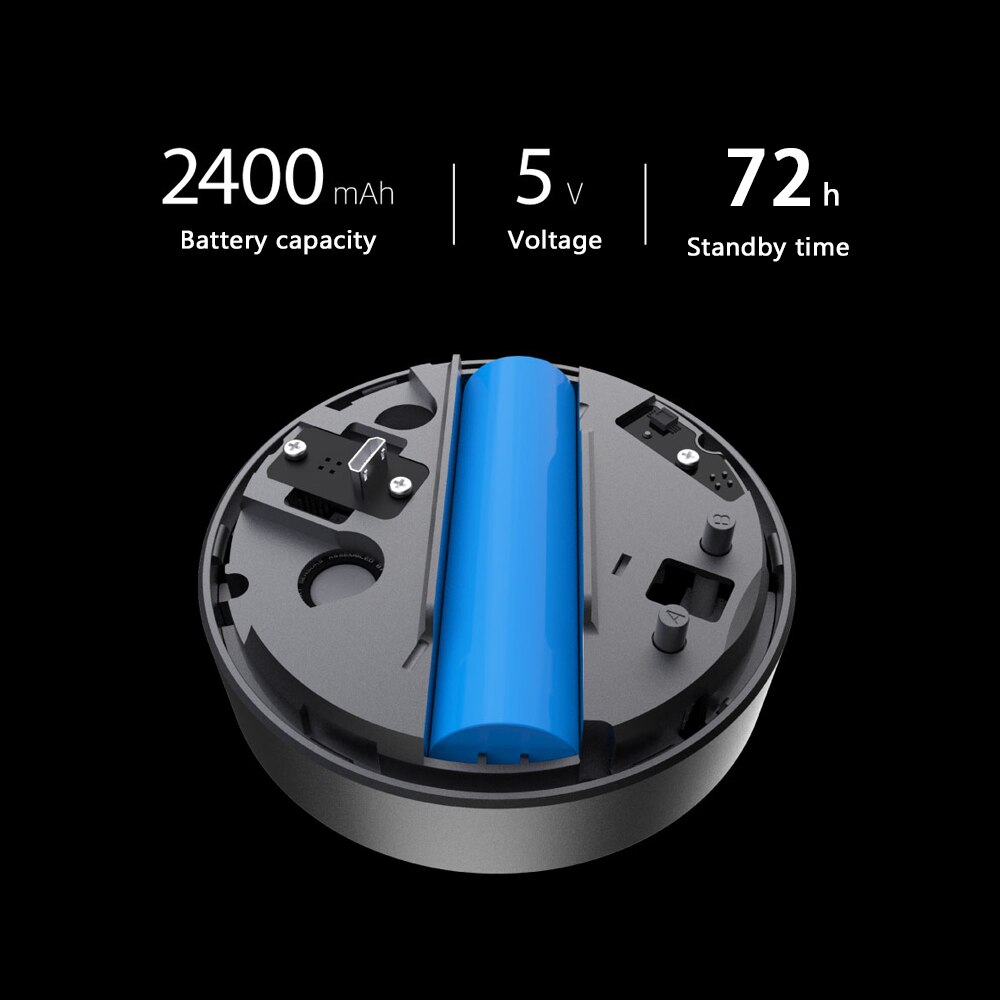 Co2 Meter Air Detector Intelligent CO2 Tester USB Charging High Sensitive Carbon Dioxide Detector CO2 Sensor MeterTester