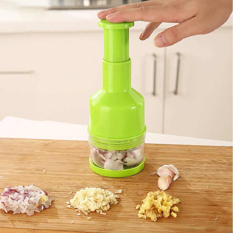 Semi-automatic Stainless Steel Kitchen Pressing Slicer Peeler Onion Chopper Cutting Device Manual Radish Cutter Kitchen Tool