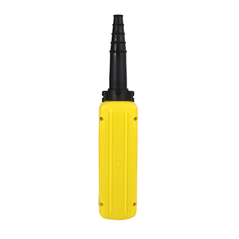 XAC-A4713 Electric Hoist Lifting Button Control Switch, 4 Button Single Speed with Emergency Stop