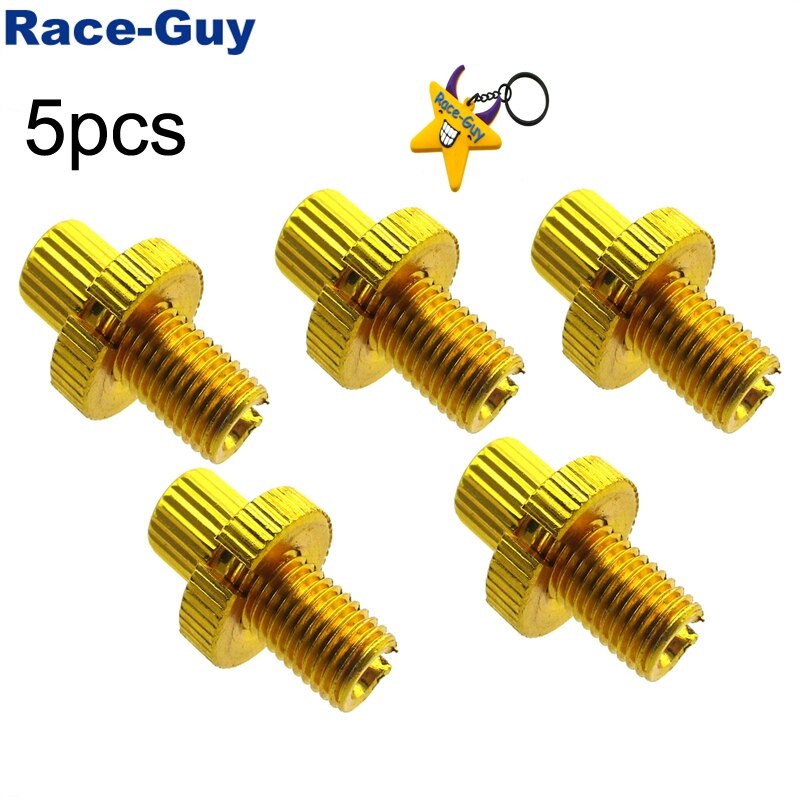 10mm Gold Clutch Brake Throttle Cable Adjuster For ATV Quad 4 Wheeler Pit Dirt Motor Bike Motorcycle Motocross