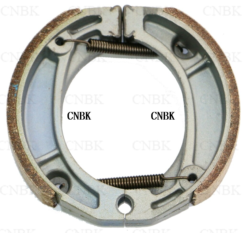 Remblokken Drum Set Fit Voor Honda C 50 C50 1995 - 2002 Ct 110 80-88 Xl 125 79 1995 1996 1997 1998 1999 2000 2001 2002 Voor Achter: Semi Metallic REAR