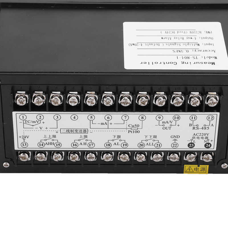 Intelligente Digitale Display Controller Single En Dual Loop Ac 220V Meten En Controle Led Meten Meter