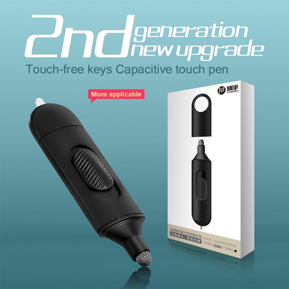 Przełącznik winda przycisk pióro chowany stalówka brelok bezdotykowy napa bezpieczna otwieracz mini przenośne pojemnościowe pióro dotykowe