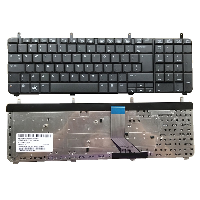 1Pc Originele Laptop Toetsenbord Voor Hp DV7-2000 DV7T-3000 DV7-2100 DV7 2100 3000 3100 3183CL DV7-3116TX 3112sa