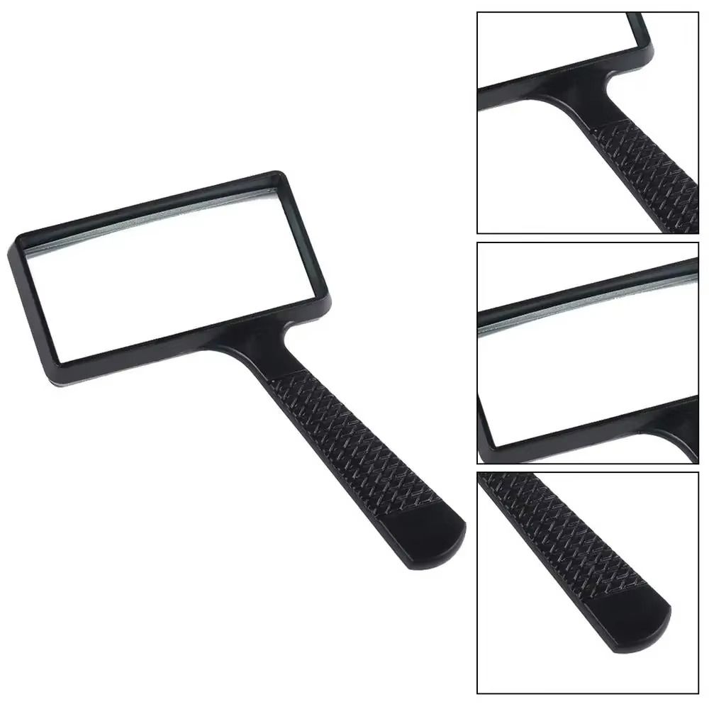 Handheld Loupe Magnifier Compact High Definition Magnifying Glass Portable Convenient 10X Magnifying Glass Reading