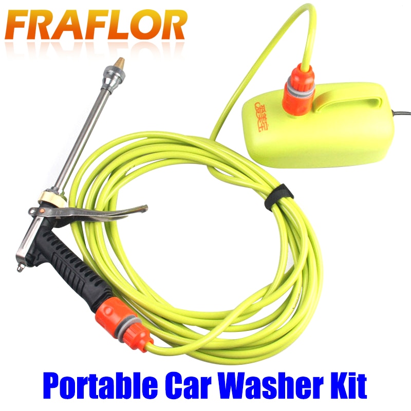 Electric 12V 60Watt High Pressure Car Washer Portable Car Washing Machine Tool Pump Kit Device