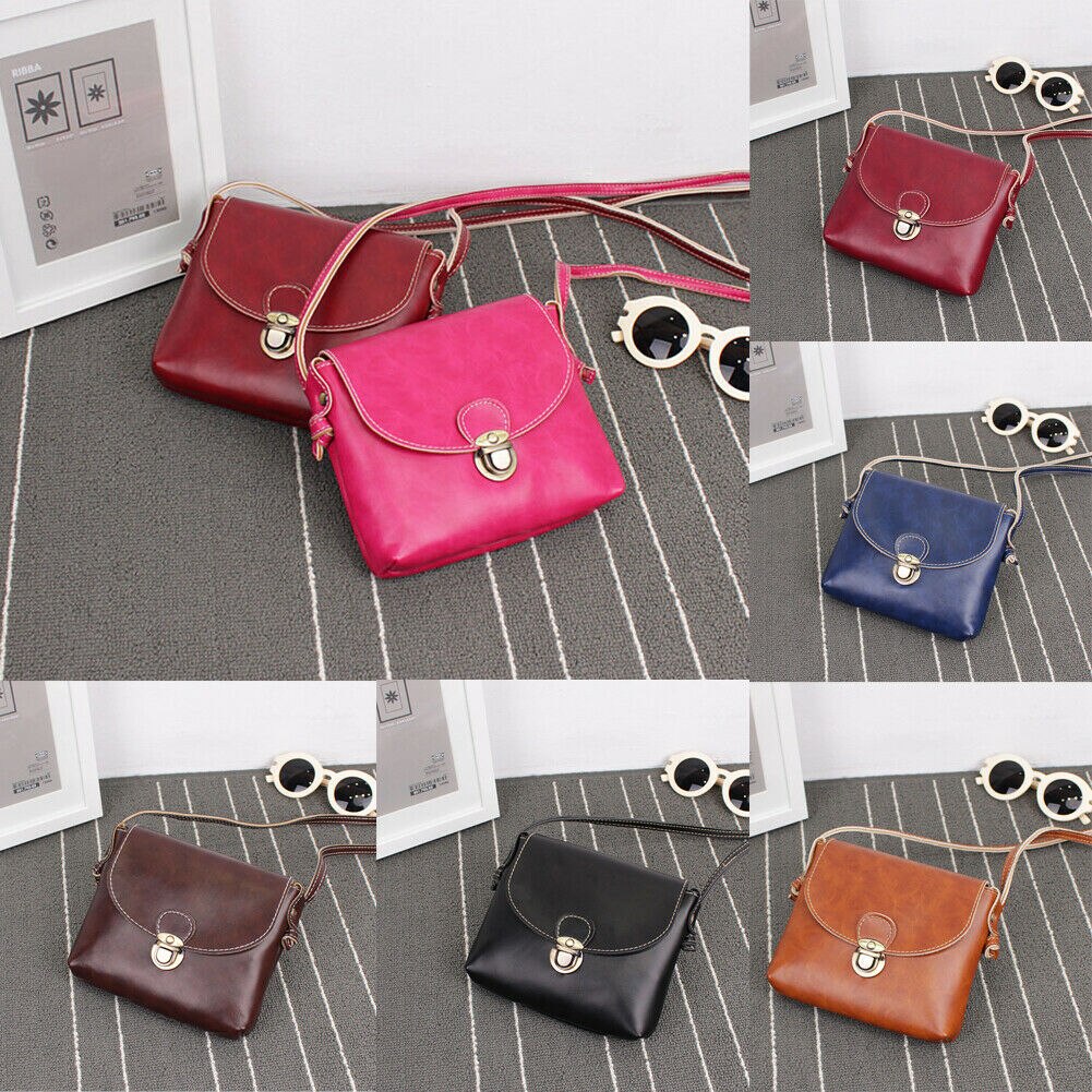 Vrouwen meisjes pu leren strips reistassen voor telefoon en sleutel dames handmatige meting portemonnee tas messenger satchel tas