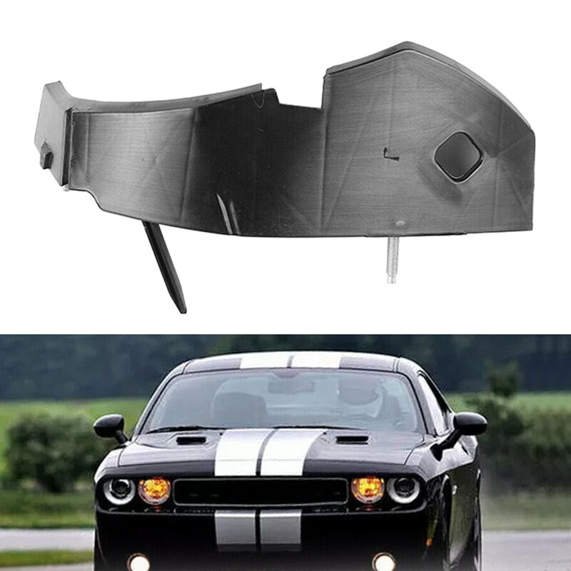 Soporte de retención de parachoques delantero, accesorio para Dodge Challenger, Fascia,: Negro