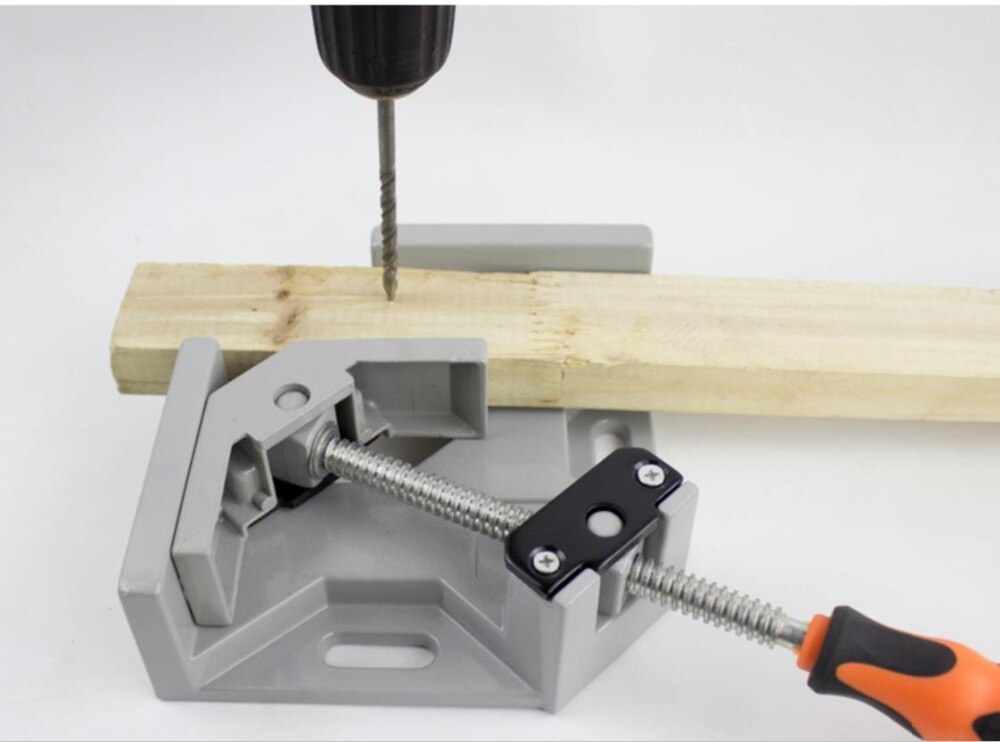 Angle Vise 90 Angle Great DIY Home Handle Tool 100% Aluminum alloy Corner Clamp Workbench Angle clamp for woodworking