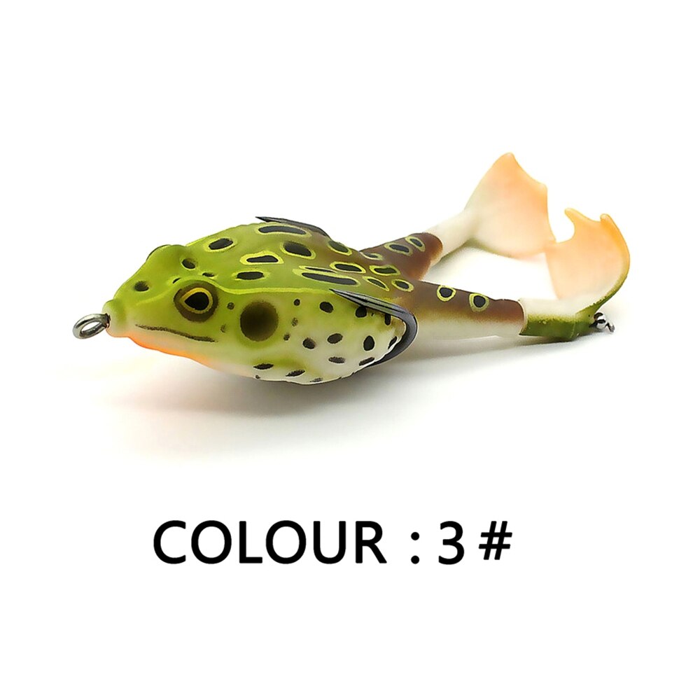 Doppel Propeller Frosch Weichen Köder Shad Weiche Locken Jigging Fischerei Locken Köder Prop Topwater Wels Silikon Künstliche Wobbler 9cm: 03