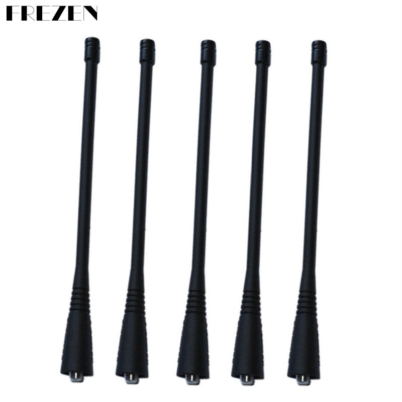 Antenne longue UHF pour Motorola, 5 pièces, pour talkie-walkie GP68 GP88 GP328 GP338 PLUS CP200 CP040 GP300 GP330 GP360 GP380