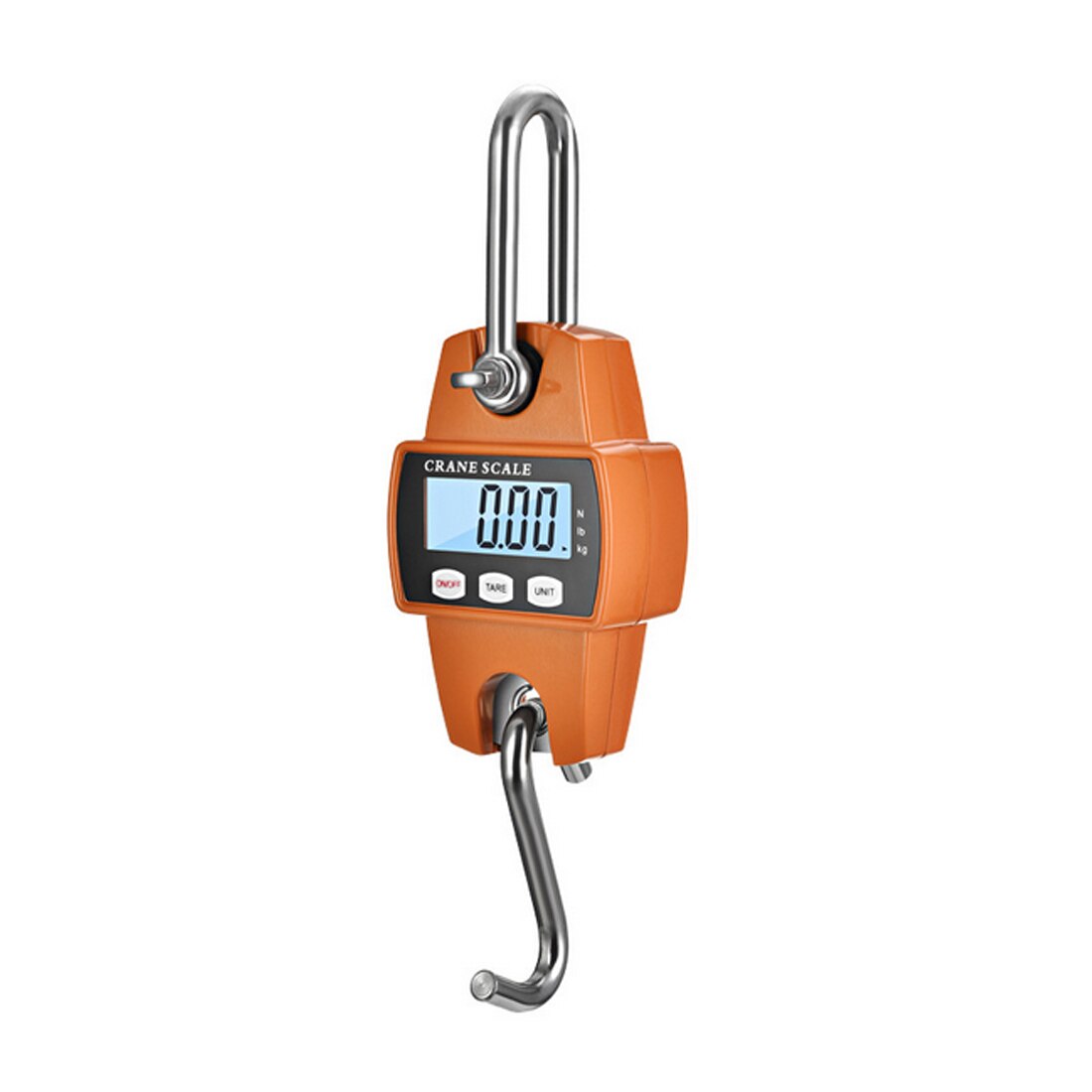 300kg mini nosturin vaaka kannettava lcd digitaalinen elektroninen ruostumaton teräs koukku roikkuu paino nosturin vaa'at vaaka
