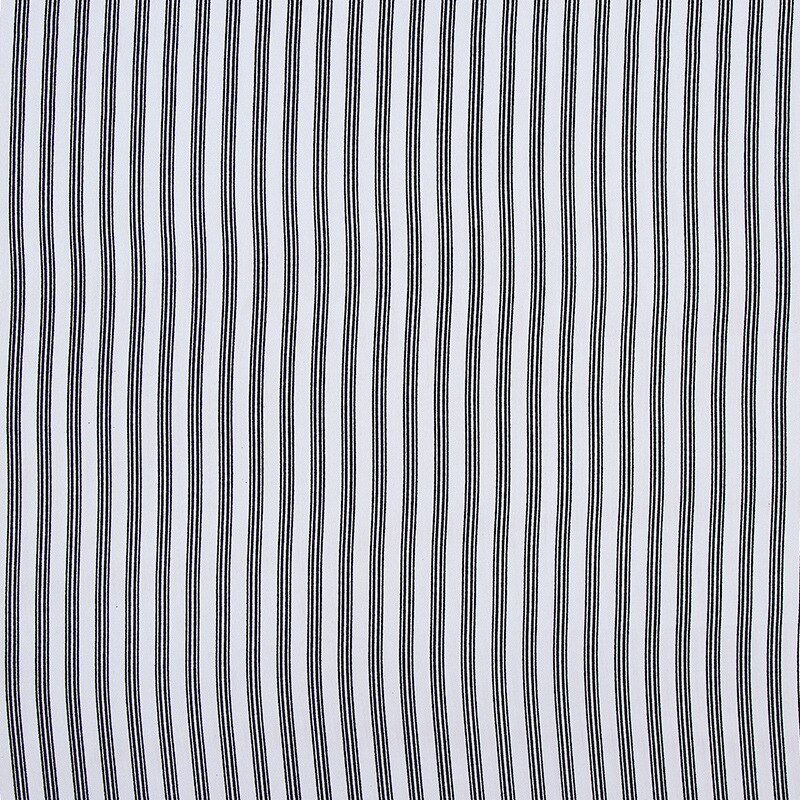 150cm vidde blødt hvidstribet chiffonstof til buksestof, metervare