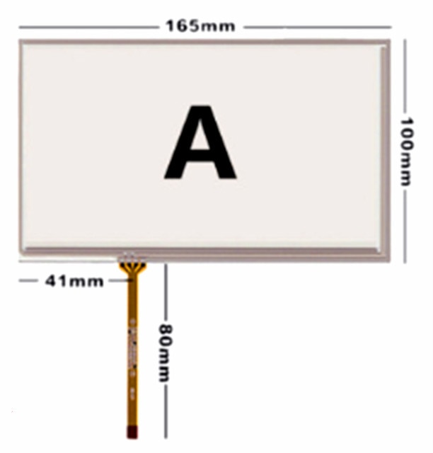 7 POLLICI 50PIN AT070TN92 AT070TN93 AT070TN94 7 pollici schermo lcd + touch screen di navigazione per Auto GPRS schermo LCD touch screen montaggio