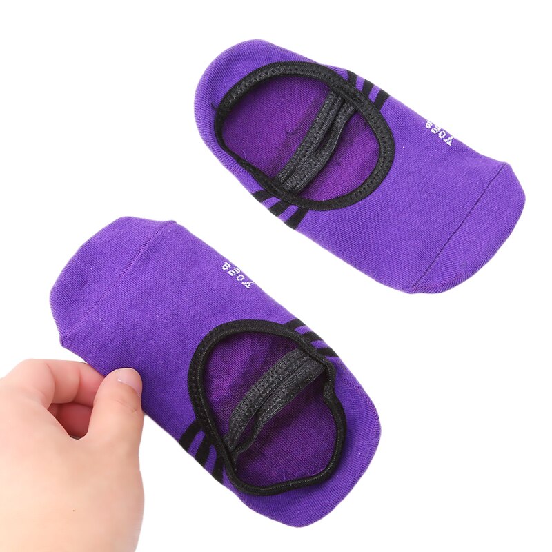 Antislipverband voor dames, katoenen sport-yogasokken, ventilatiesokken voor dames, pilates-balletsokken, danssokken, slippers