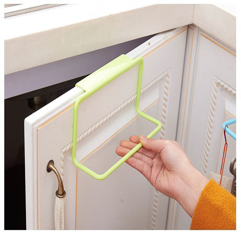 Handdoek Rekken Voor Bad Plastic Handdoekenrek Opknoping Houder Organizer Keuken Accessoires Badkamer Kast Kast Hanger