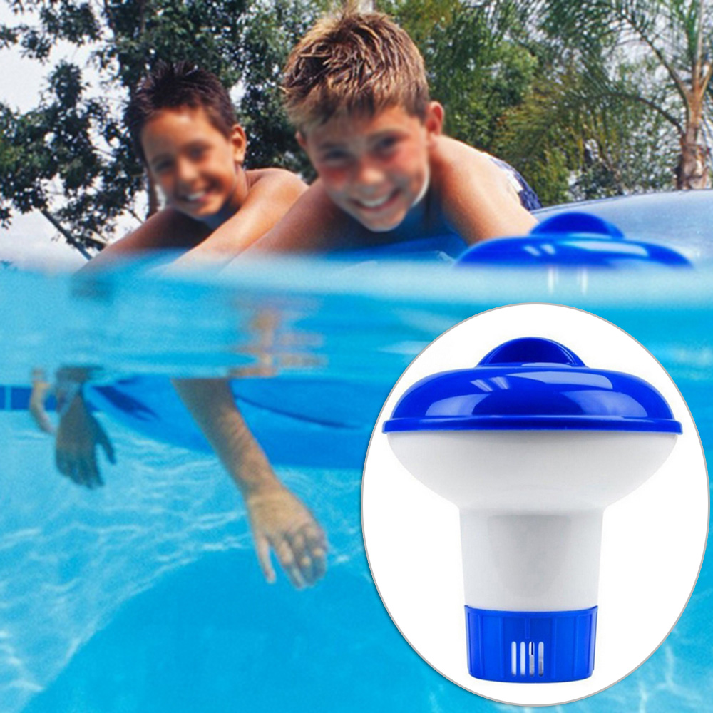 Swimming Pool Dispenser Cleaning Device Kit Chemical Cleaner Accessories Applicator Floating Chemical Chlorine Dispenser