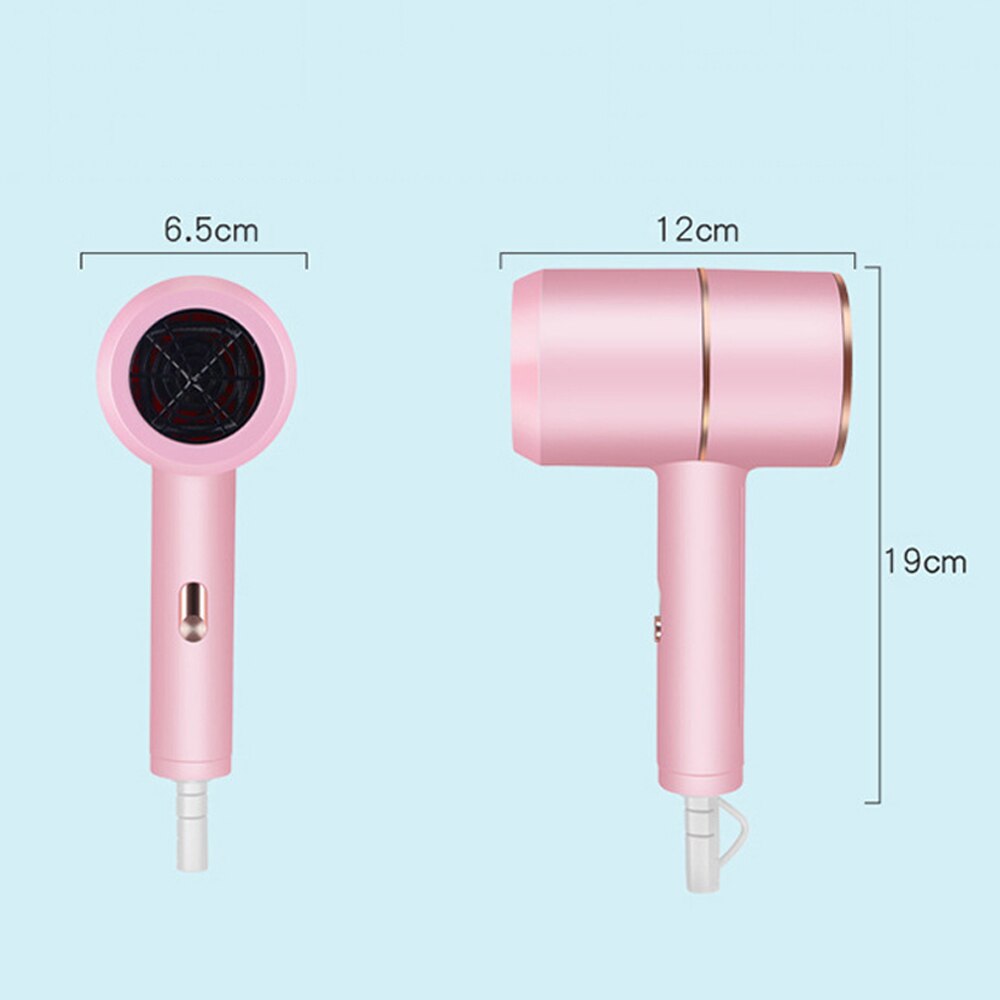 1000W Hair dryer, electric hair dryer, cold and air, blue light negative ion hair dryer, household appliances 220V